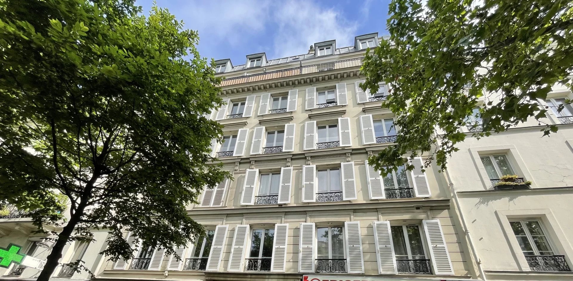 Vue dégagée plein sud