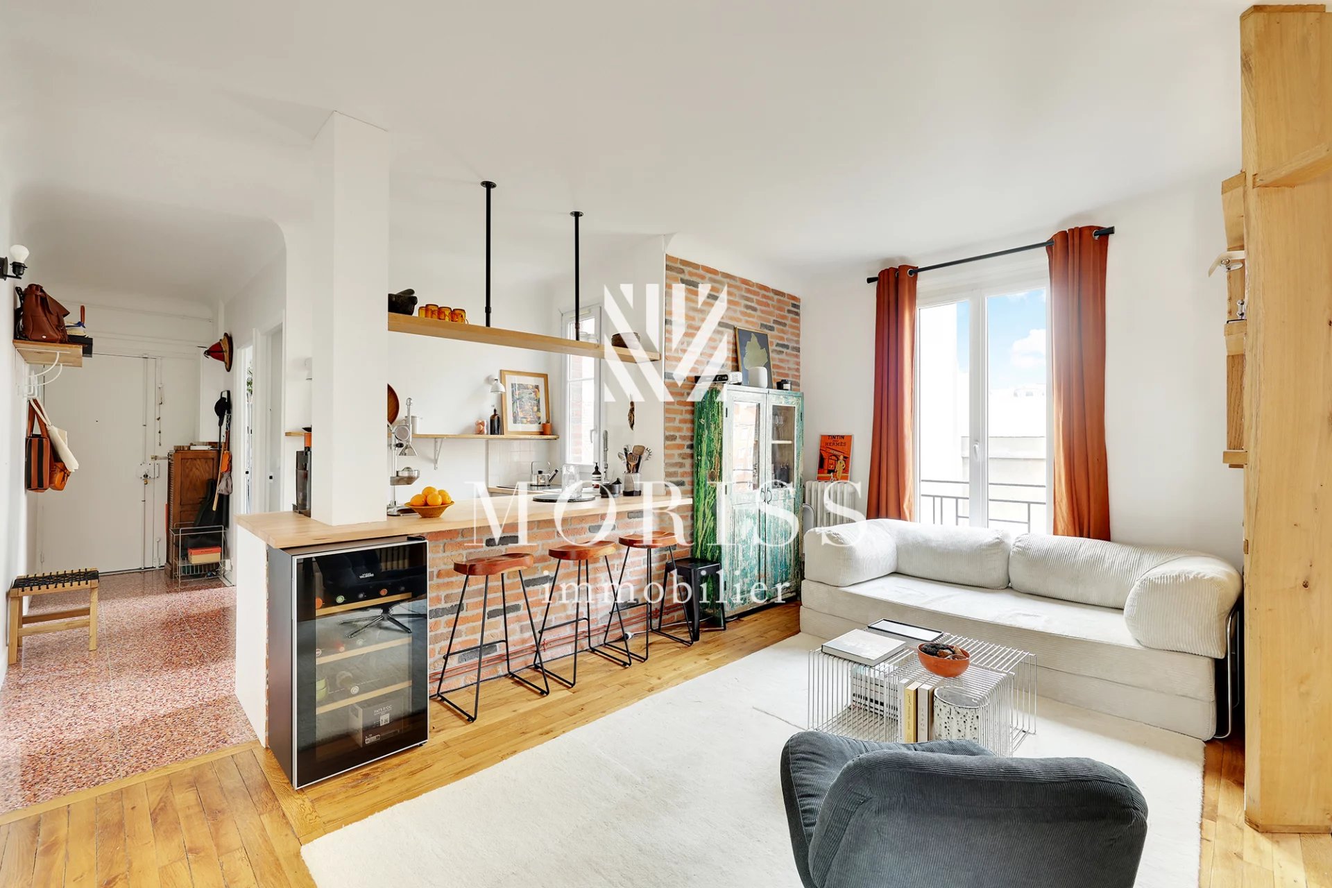 MAGNIFIQUE 3 PIÈCES / LUMINEUX / REFAIT PAR ARCHITECTE / MAIRIE - Image 1