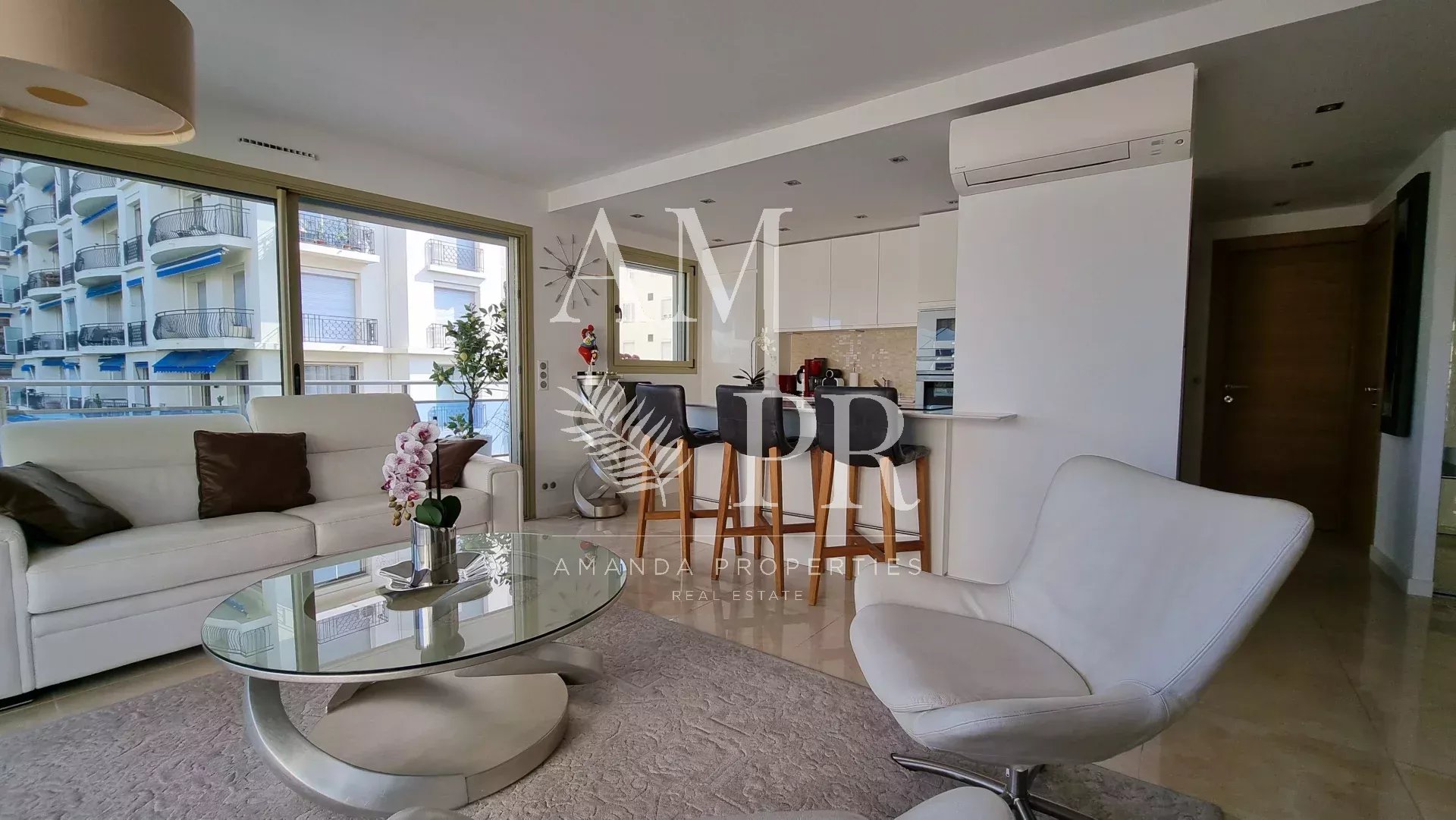 Cannes Pointe Croisette - Appartement 3 pièces de 70m2 - Aperçu Mer - 4 couchages - Photo 3