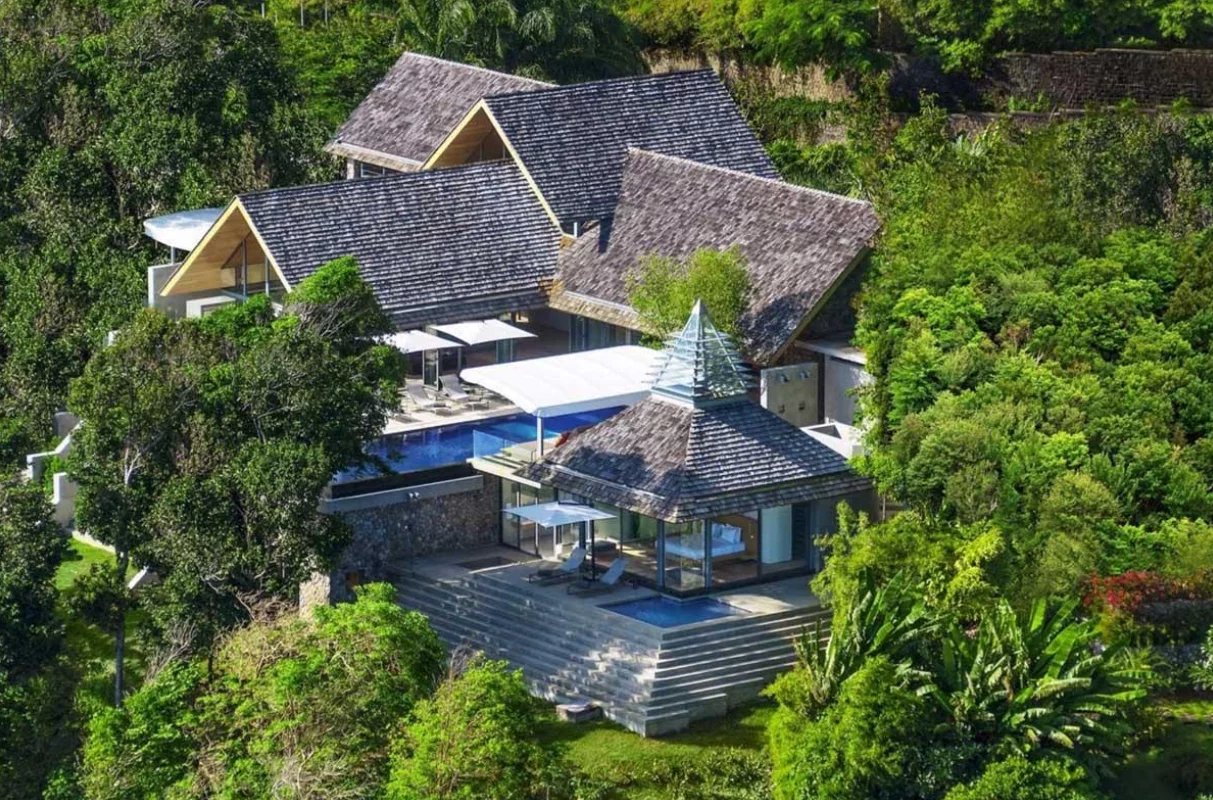 Splendide villa avec vue mer située sur la baie de Patong