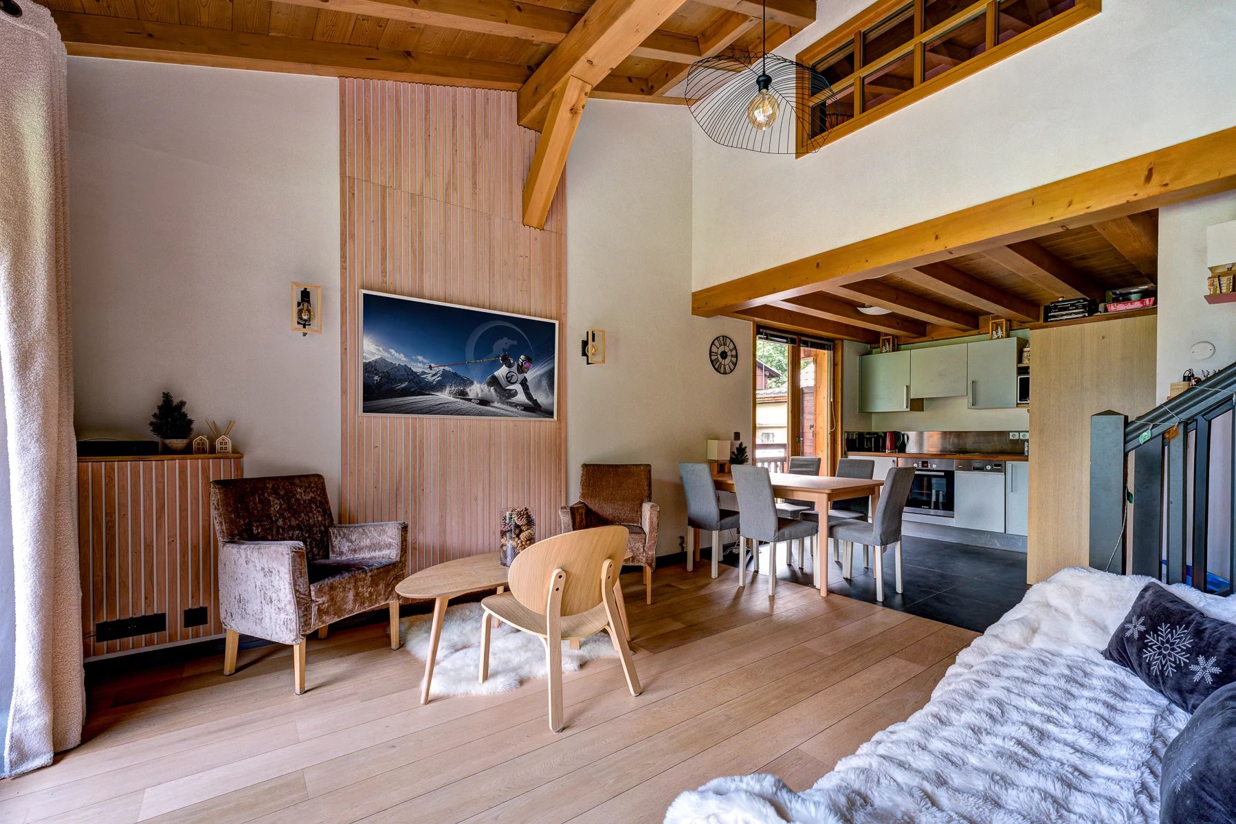 Photo of LES HOUCHES : 4-bedroom apartment over four floors with breathtaking views