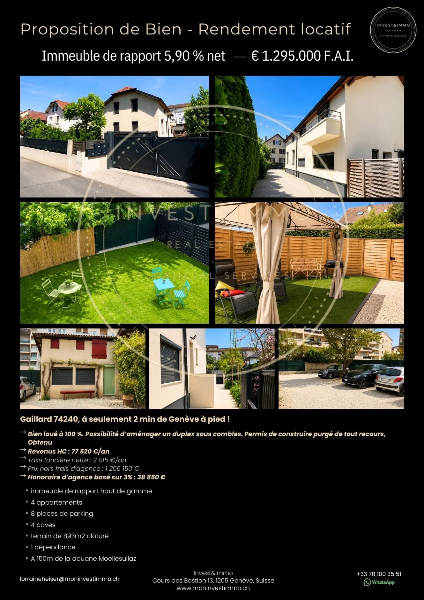 Agence immobilière de Invest & Immo