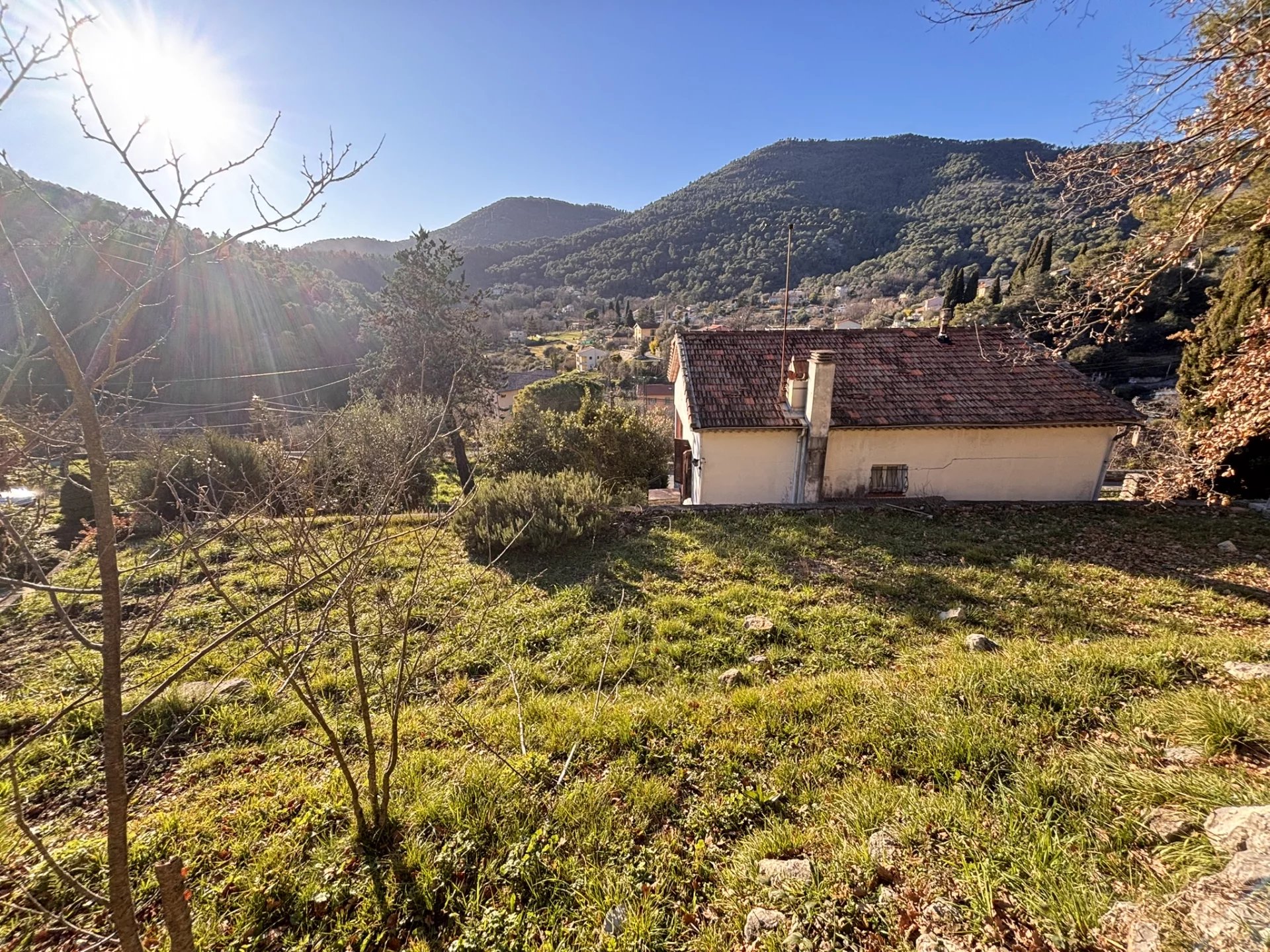 Vente Terrain constructible Tourrette-Levens