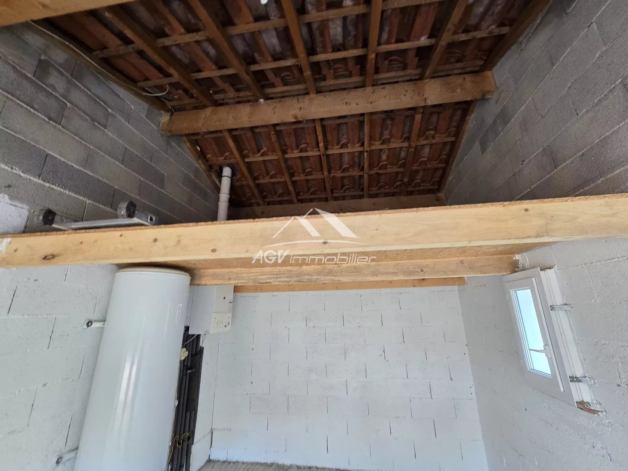 Maison de plain-pied, 3 chambres, garage