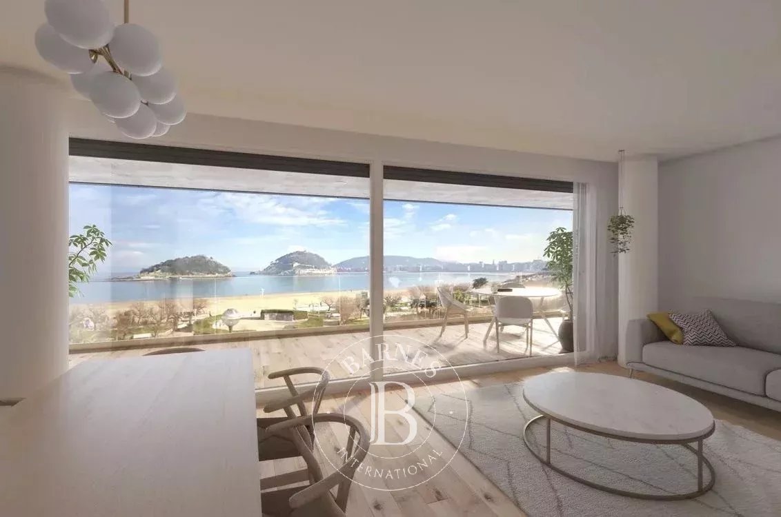 SAN SEBASTIÁN - Dúplex de obra nueva en primera línea de La Bahía de la Concha