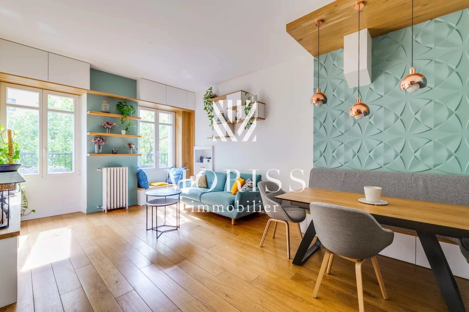 Paris 19 - Appartement style Loft de 3 pièces de 72 m2 refait pa - Image 1