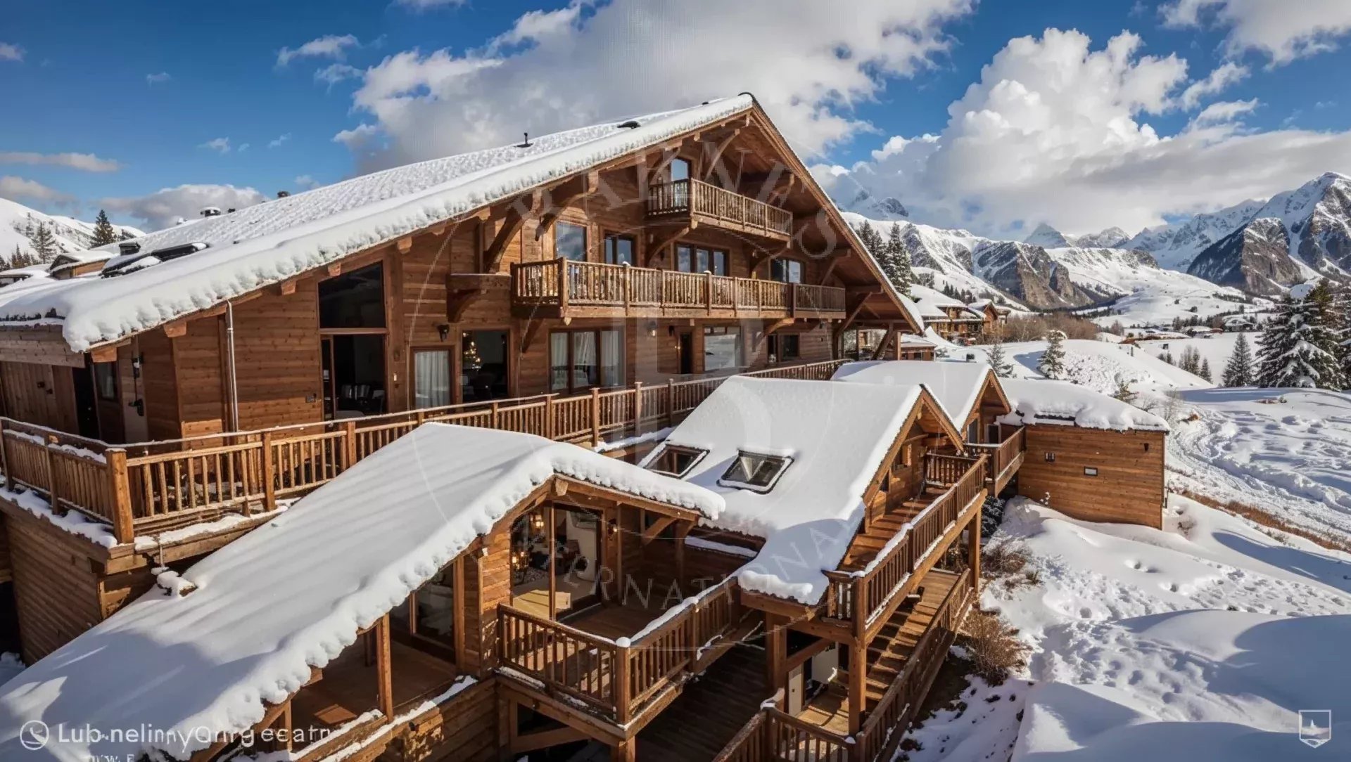 Meribel La Tarentaise 203 —Ski-in/Ski-out Dual Aspect with Panoramic Views and Penthouse-Style Living Room