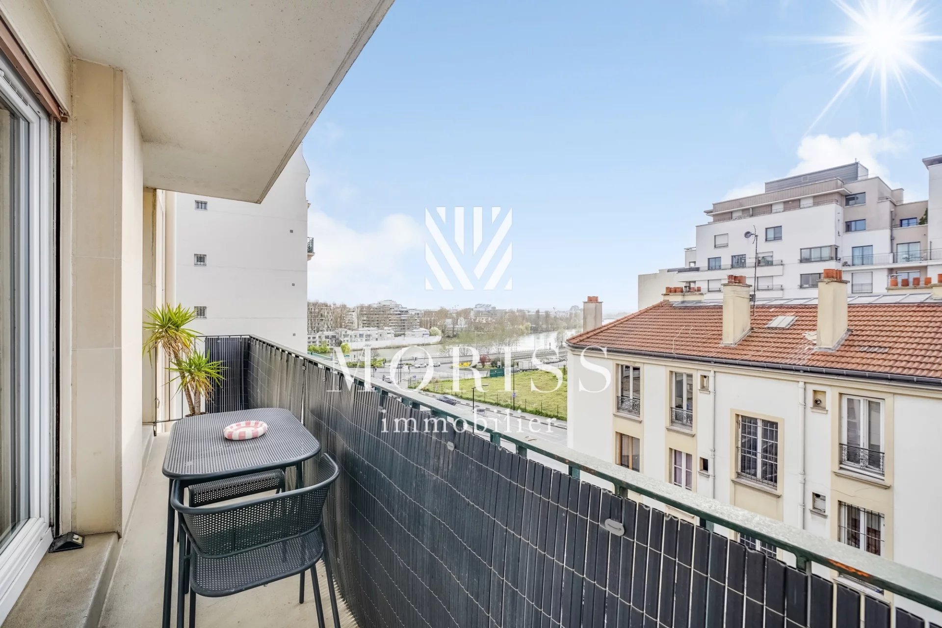 Bécon/Courbevoie - Magnifique appartement 3 pièces de 68 M2 + 5 - Image Array