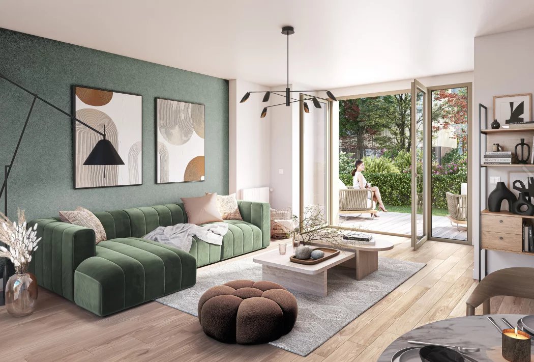 Charmant 3 PIÈCES de 68m² avec jardin - Photo 5