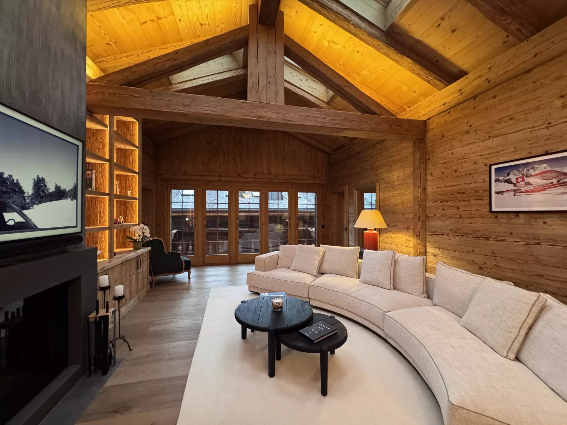 Modern penthouse in Saanen