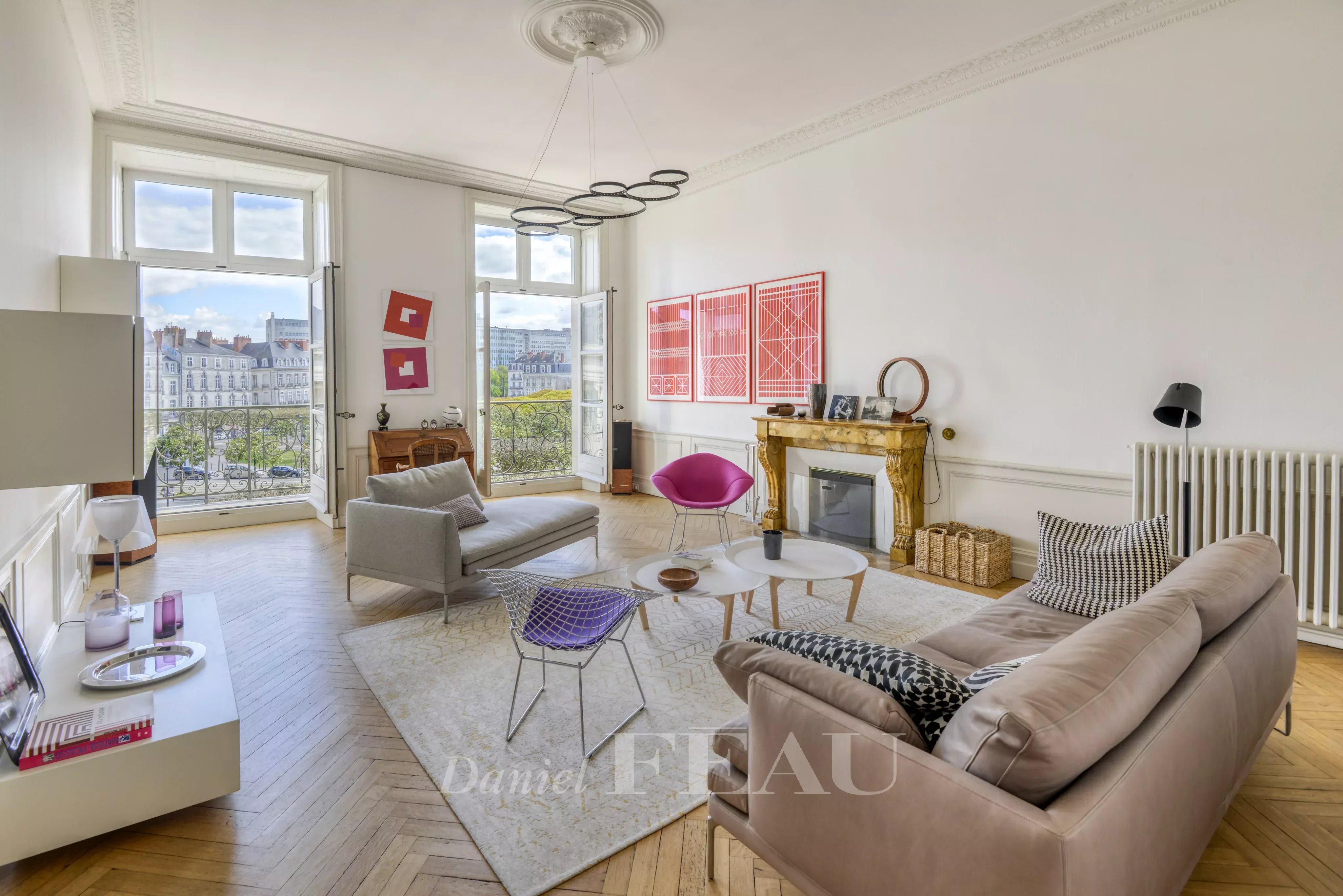 Nantes Place de la Bourse - Bel appartement de réception, 3 chambres