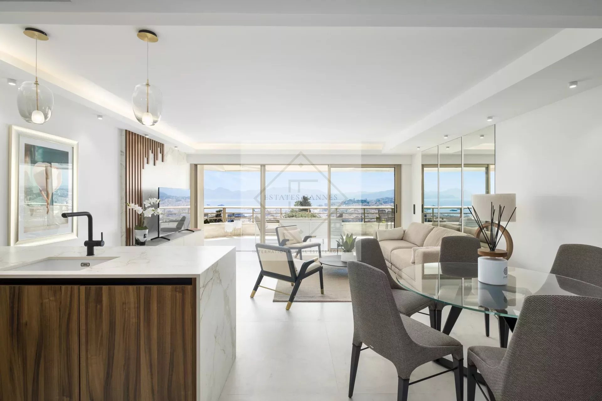 CANNES Californie - Vue panoramique mer  et environnement Cannes ! — photo 4