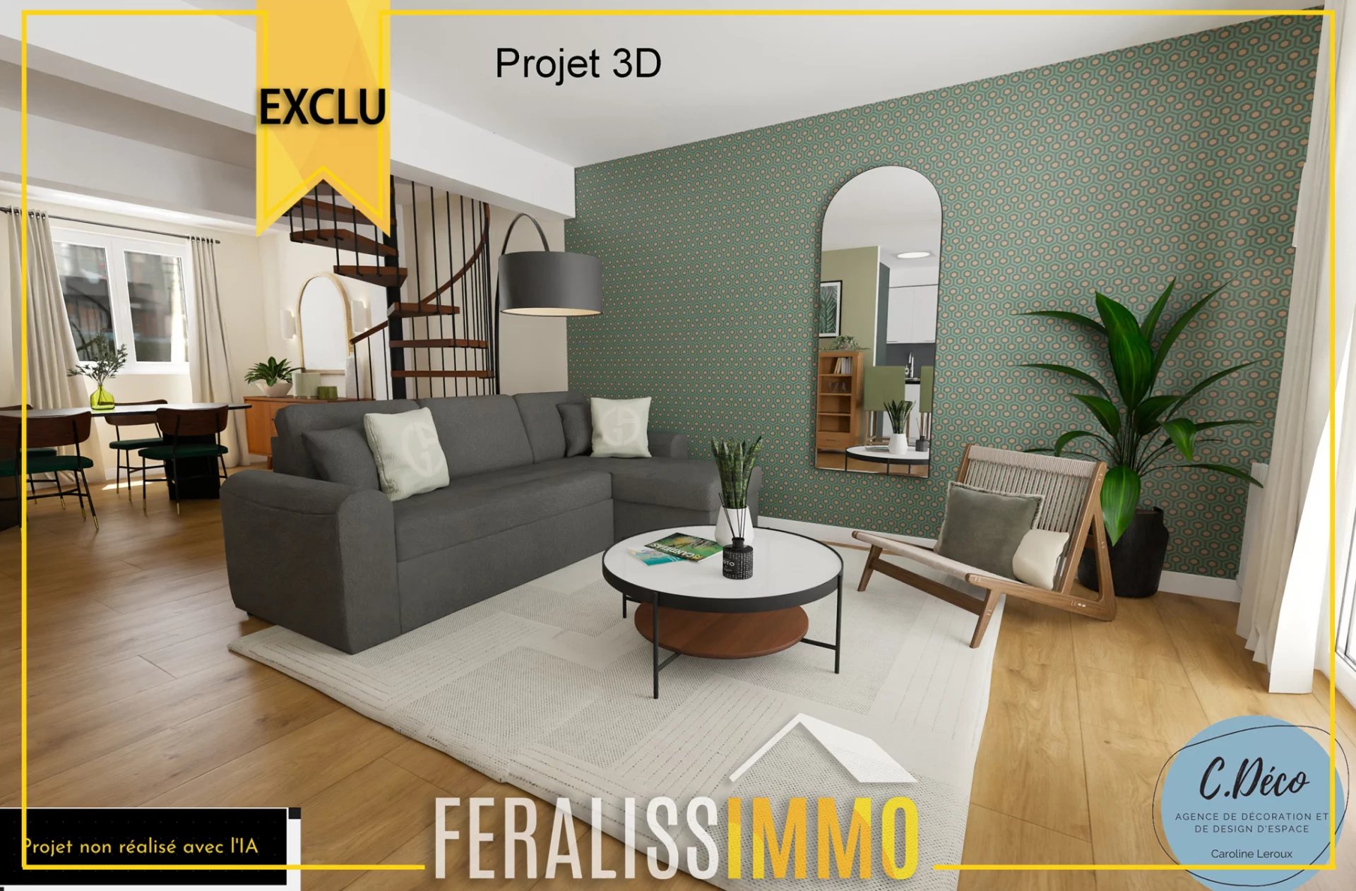 Maison familiale 4 chambres, jardin Ouest !