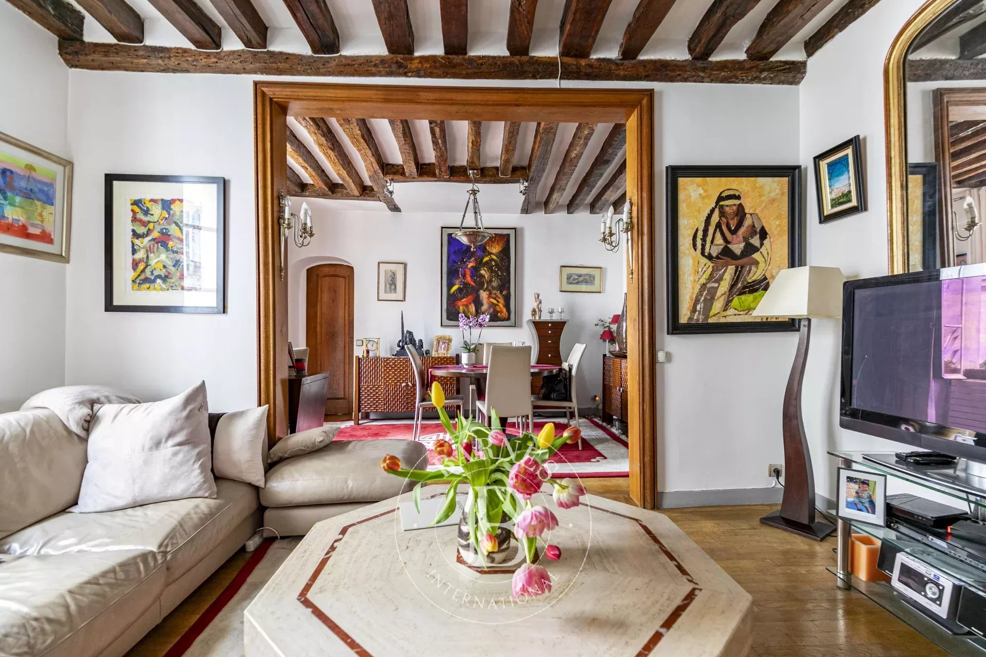 Paris - Saint-Sulpice - 91m² - 2 chambres - Charme et cachet