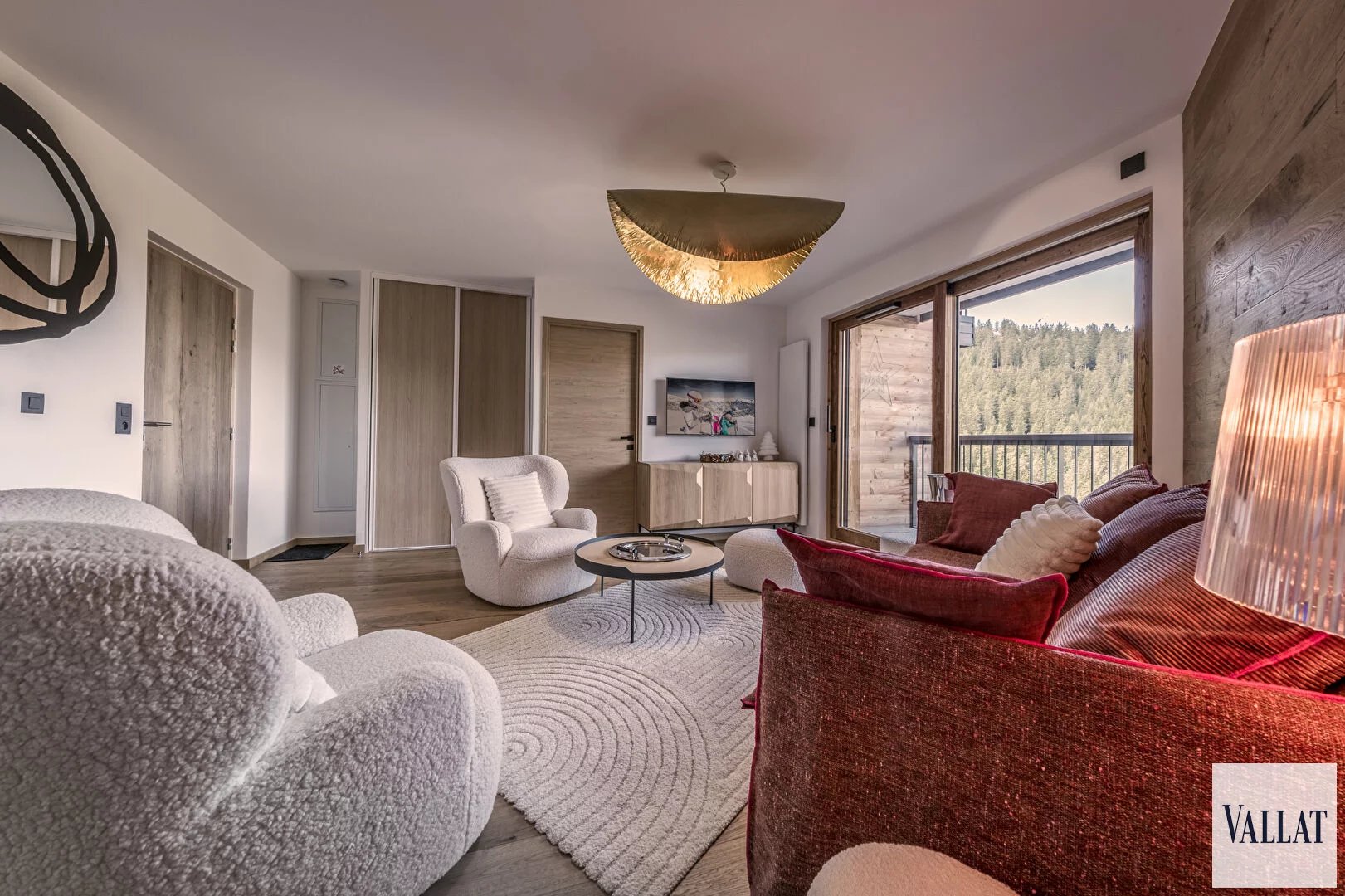 2-Zimmer-Wohnung von 64 m2 in neuer Residenz in Courchevel Moriond