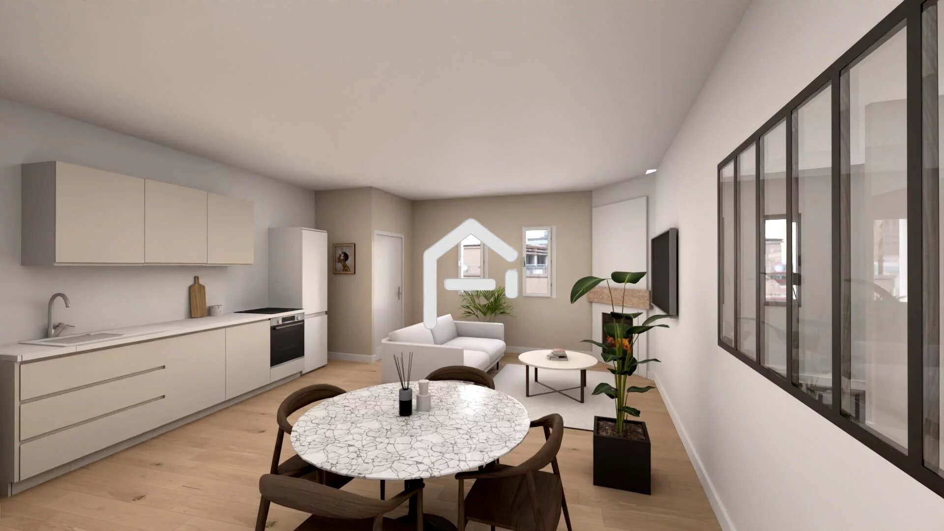 Annonce Immobilière - Appartement dans le Triangle d'Or, Toulouse