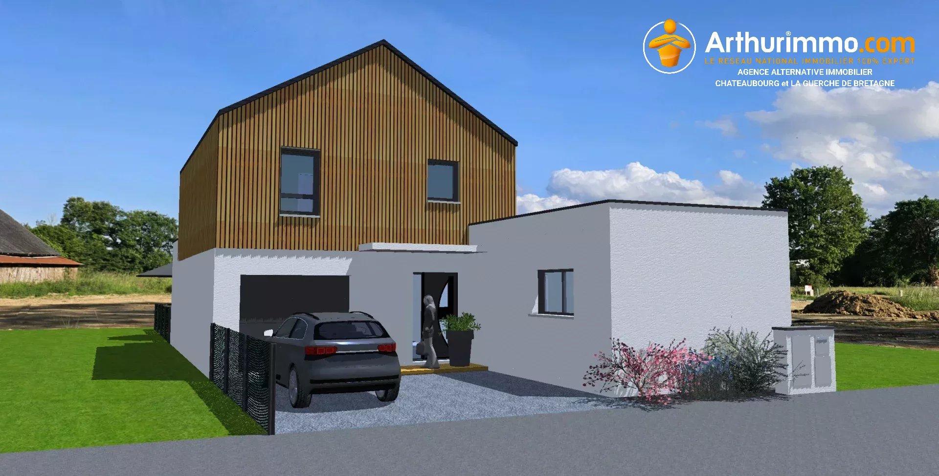 Maison neuve 4 chambres - 120 m² - CHÂTEAUBOURG - Photo 3