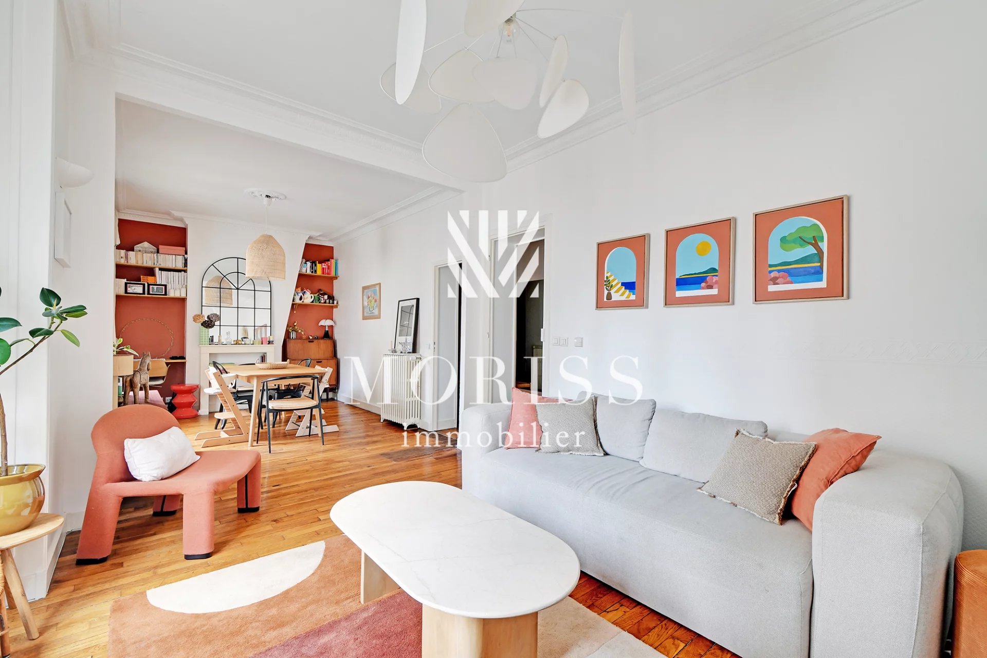 3/4 PIÈCES / 82M2 / COUP DE COEUR / REFAIT AVEC GOÛT - Image Array