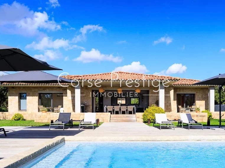 elegant stone villa with pool in pianottoli-caldarello – southern corsica image2