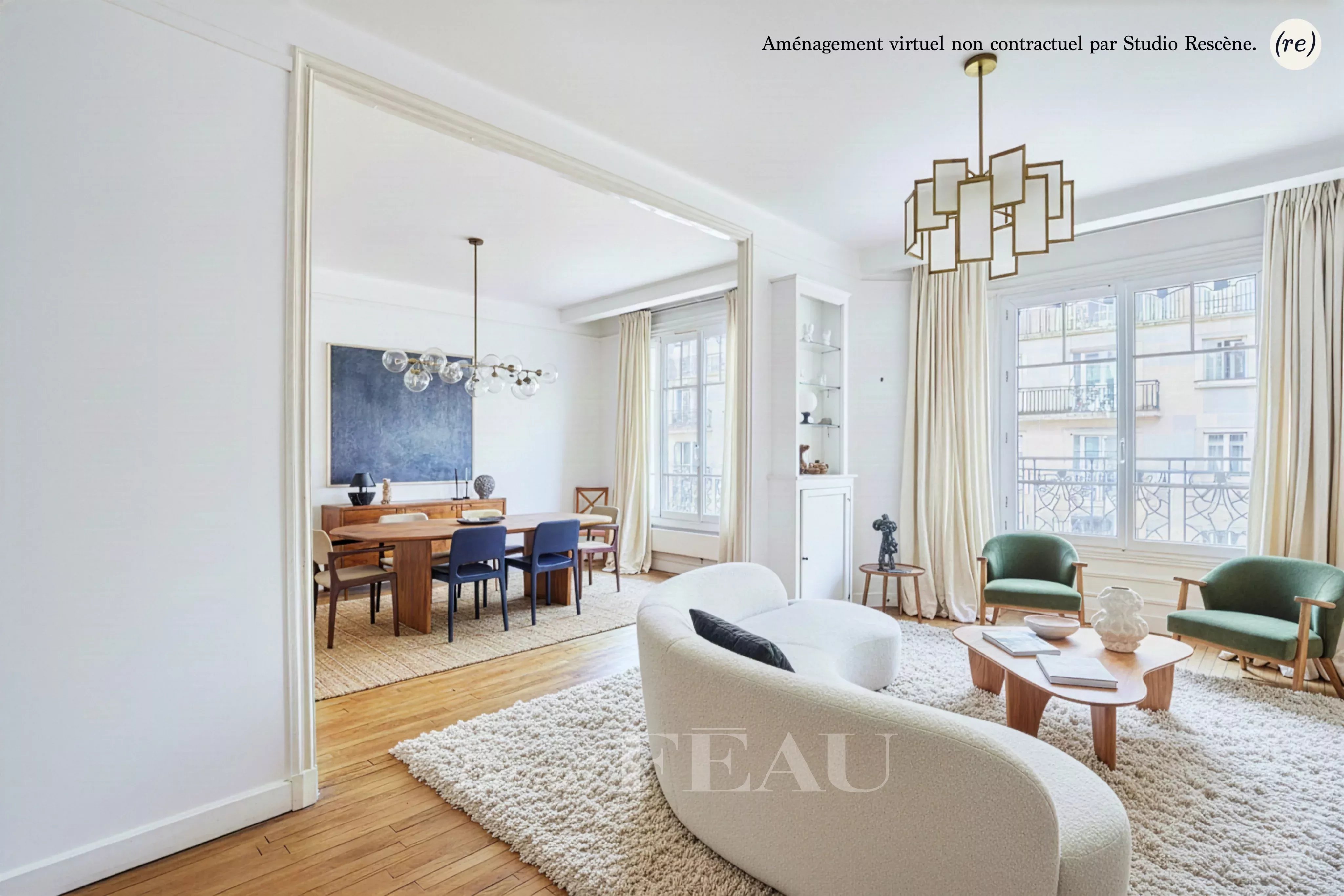 Paris XVIe - Michel Ange - Porte de Saint Cloud.