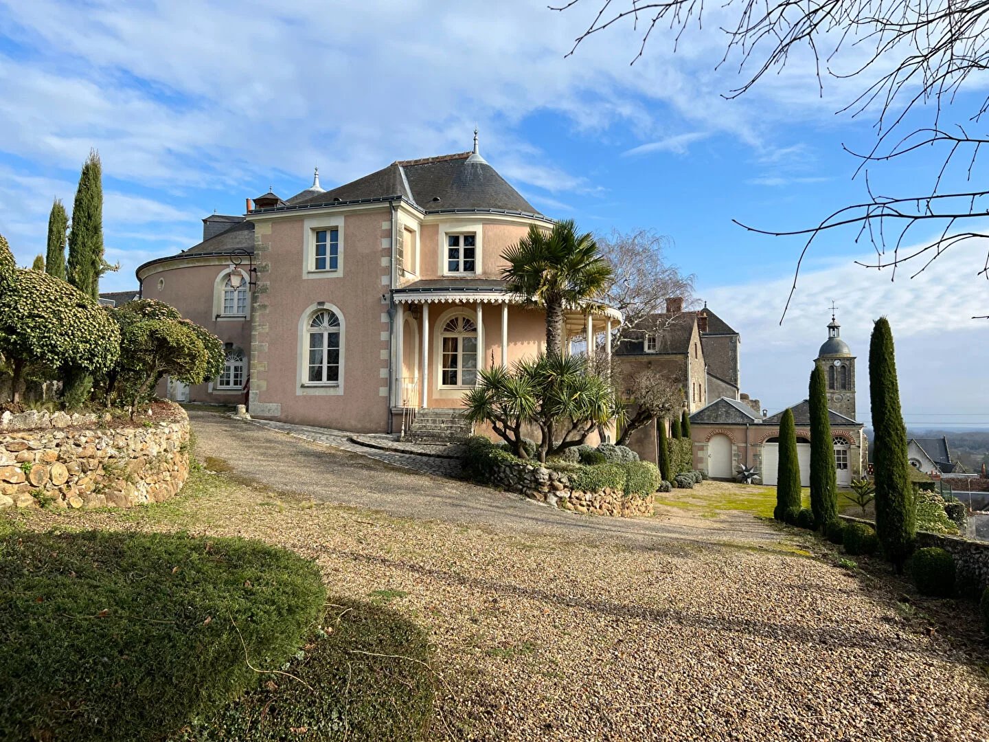 Propriété avec vignes
