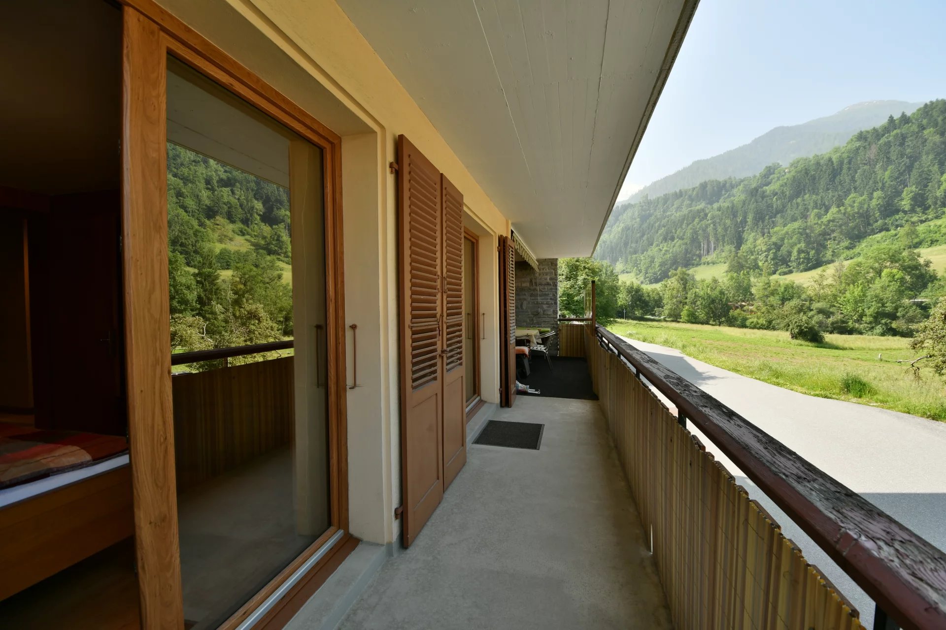 Propriété scindée en deux appartements