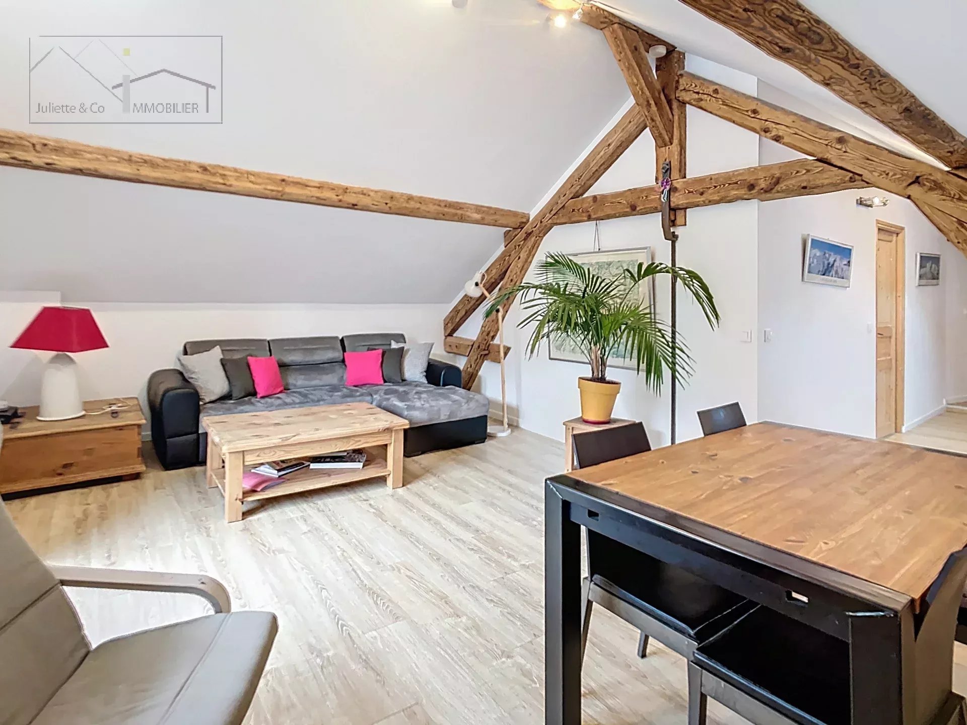 Photo of 260 m² former school converted into 3 furnished apartments in Les Houches