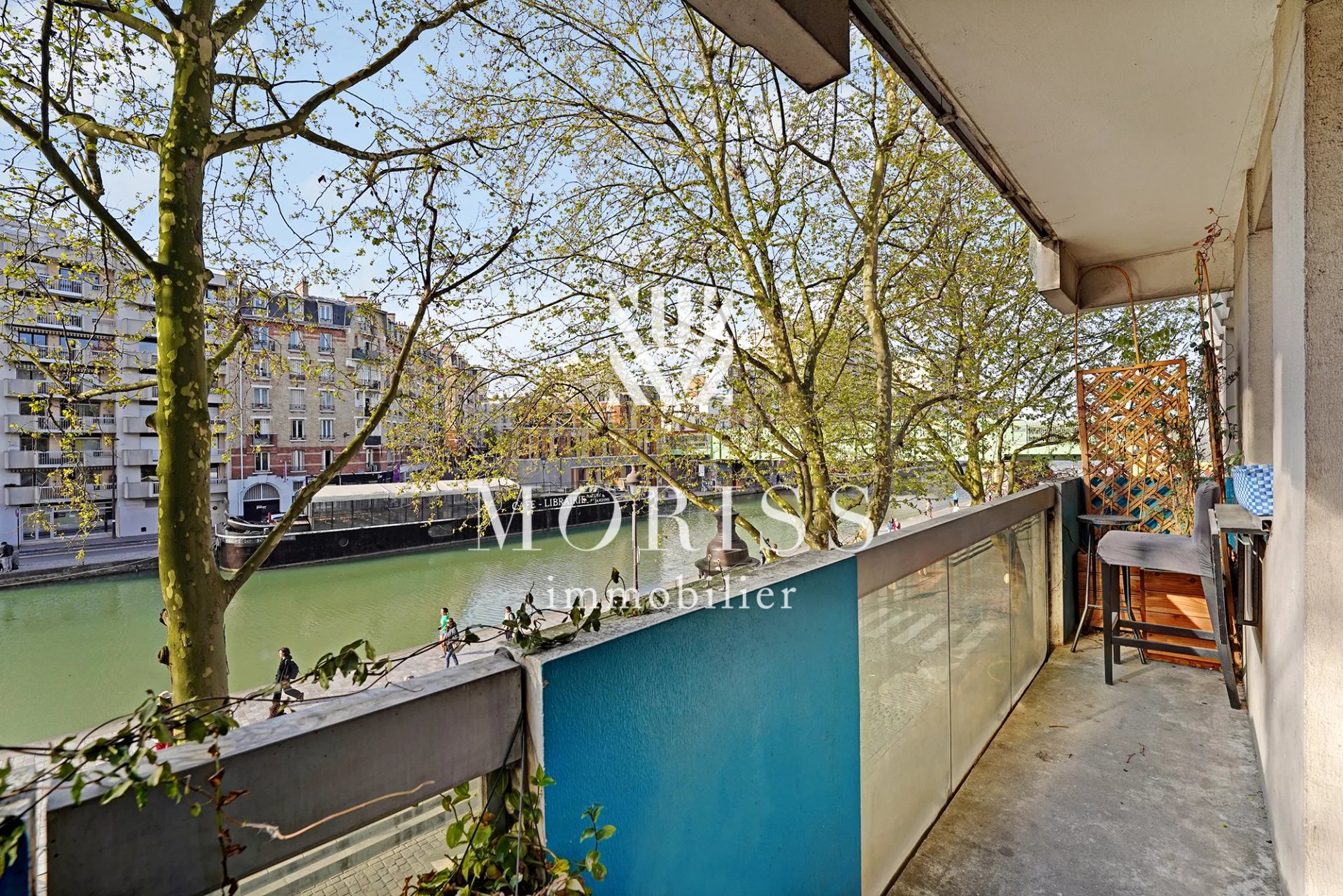 VENTE - APPARTEMENT 4 PIECES - PARIS 19 - QUAI DE LA MARNE - Image 1