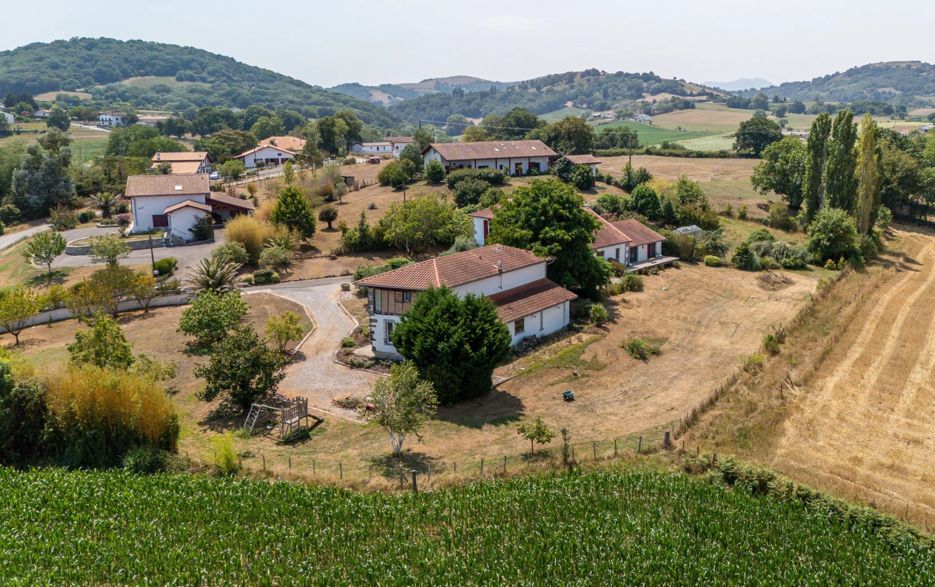 Two character houses in the heart of over 5,000 sqm