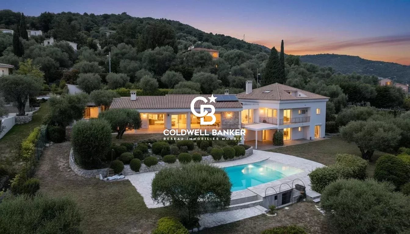 Nice – Gairaut | Villa d’architecte avec vue mer panoramique