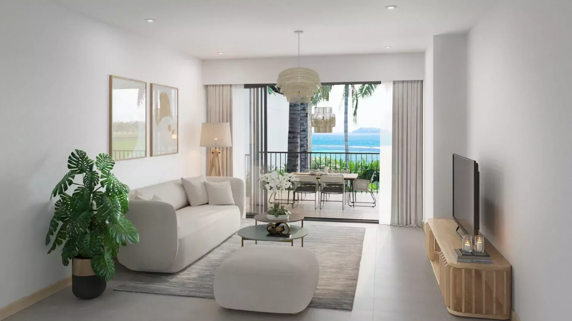 Seafront apartment 3 master bedroom - photo 3