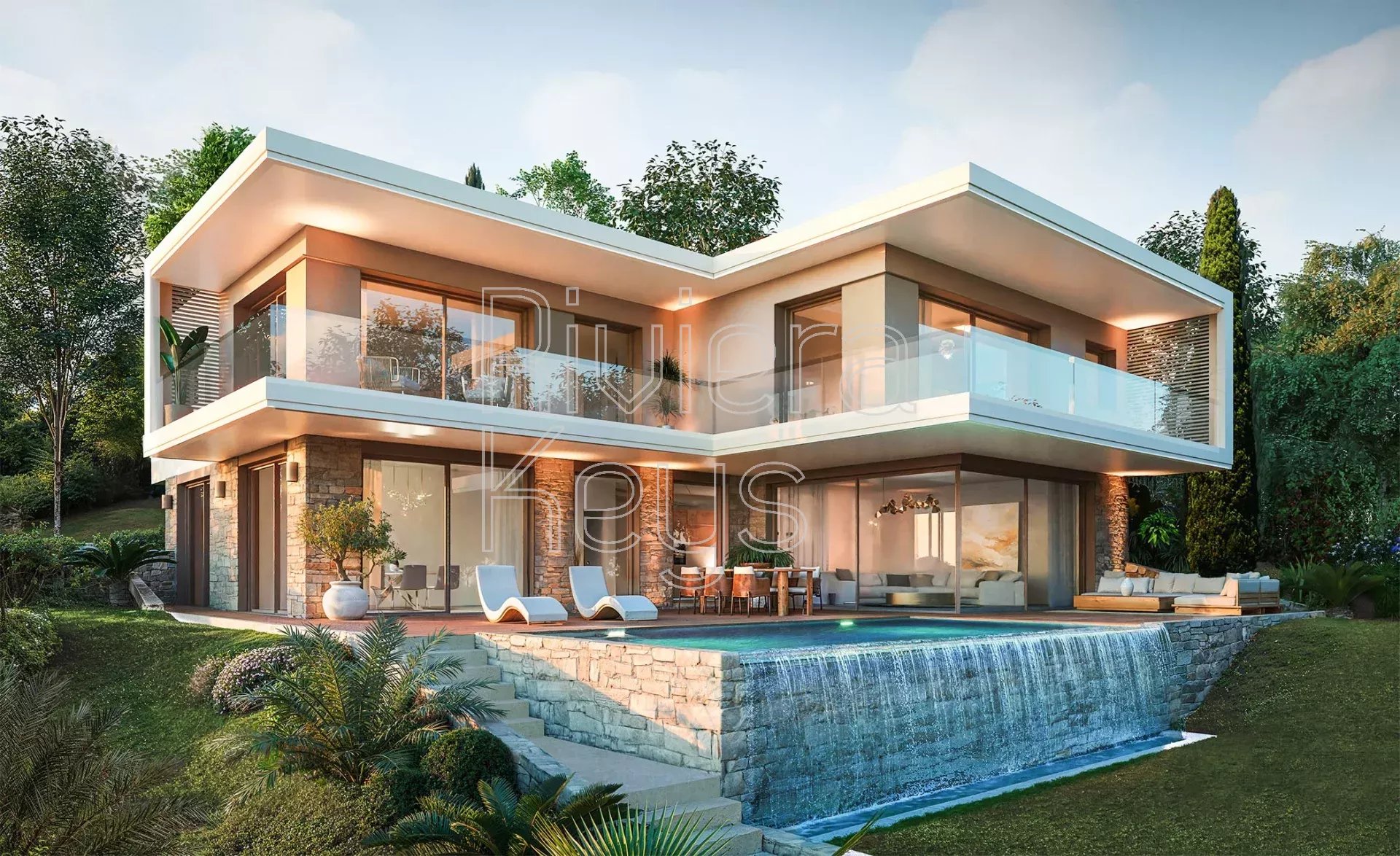 MOUGINS : Trois nouvelles villas d’architecte dans un domaine fermé