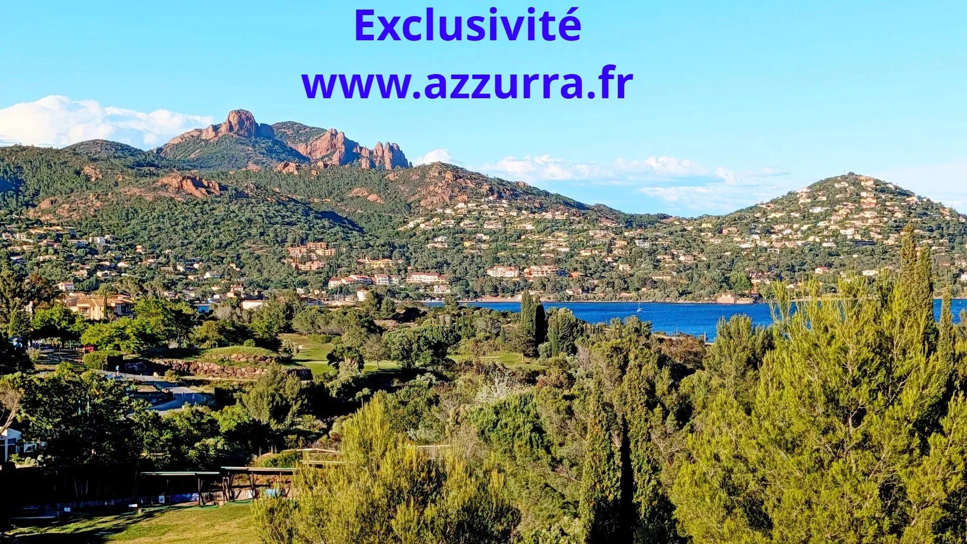 Agay Cap Esterel bel appartement 2 pièces vue mer, parking