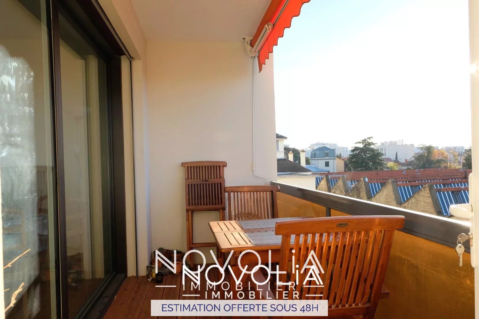 Achat Appartement, Surface de 53.45 m²/ Total carrez : 53 m², 2 pièces, Lyon 3ème (69003)