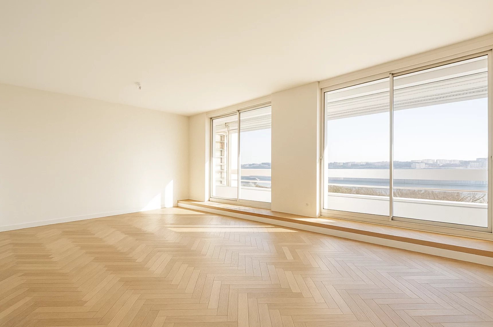 Appartement T3 - dernier étage - vue et grand balcon