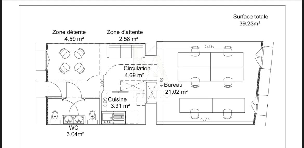 Agence immobilière de 