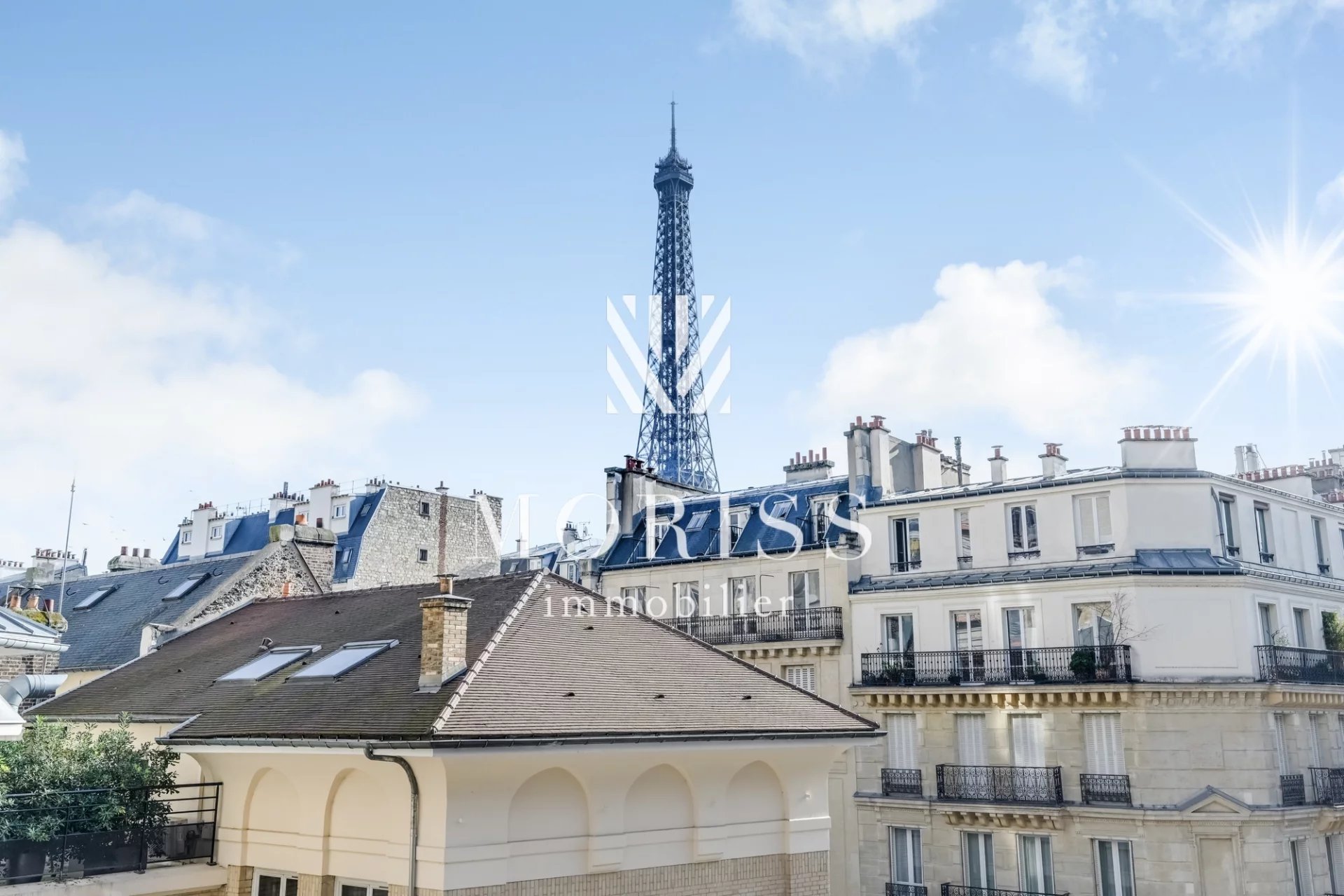 Magnifique 2 Pieces Style Loft - Vue Tour Eiffel - Image Array