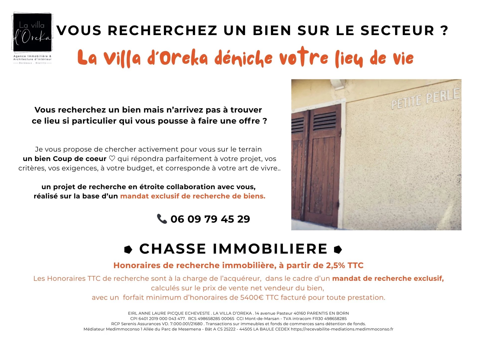 Vous recherchez un bien sur le Nord des Landes ?