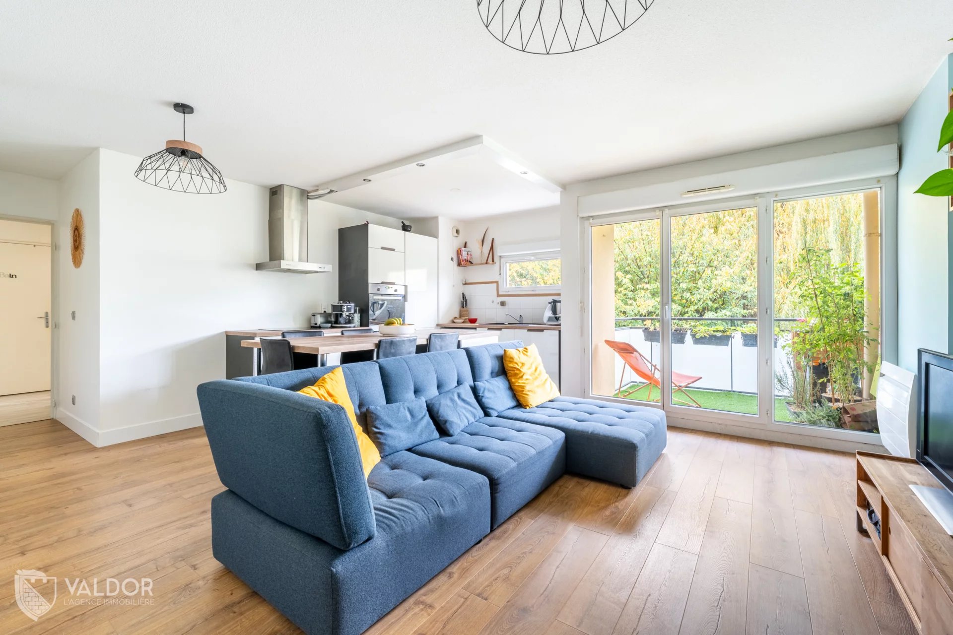 Appartement 3 pièces de 60 m² avec garage