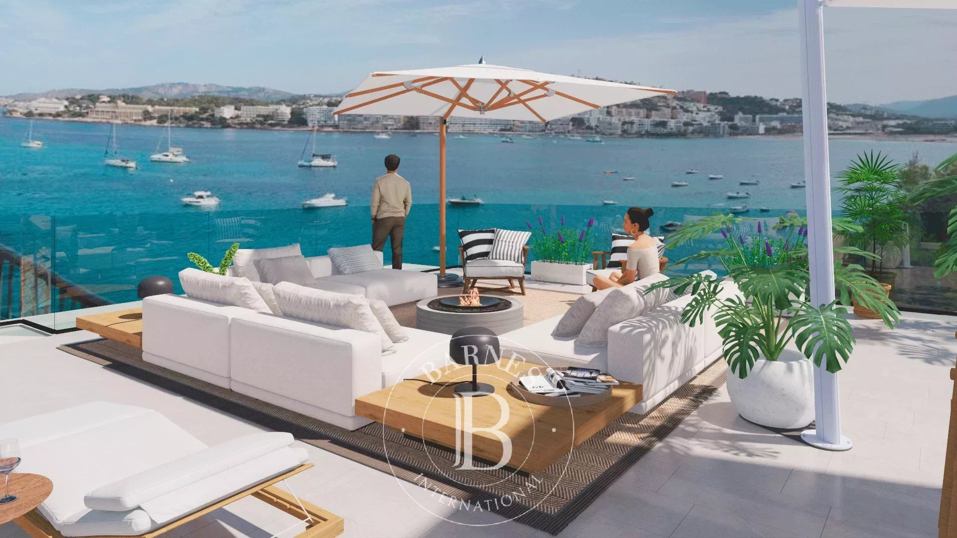 Modern Two-Bedroom Apartment with Sea Access in Santa Ponsa