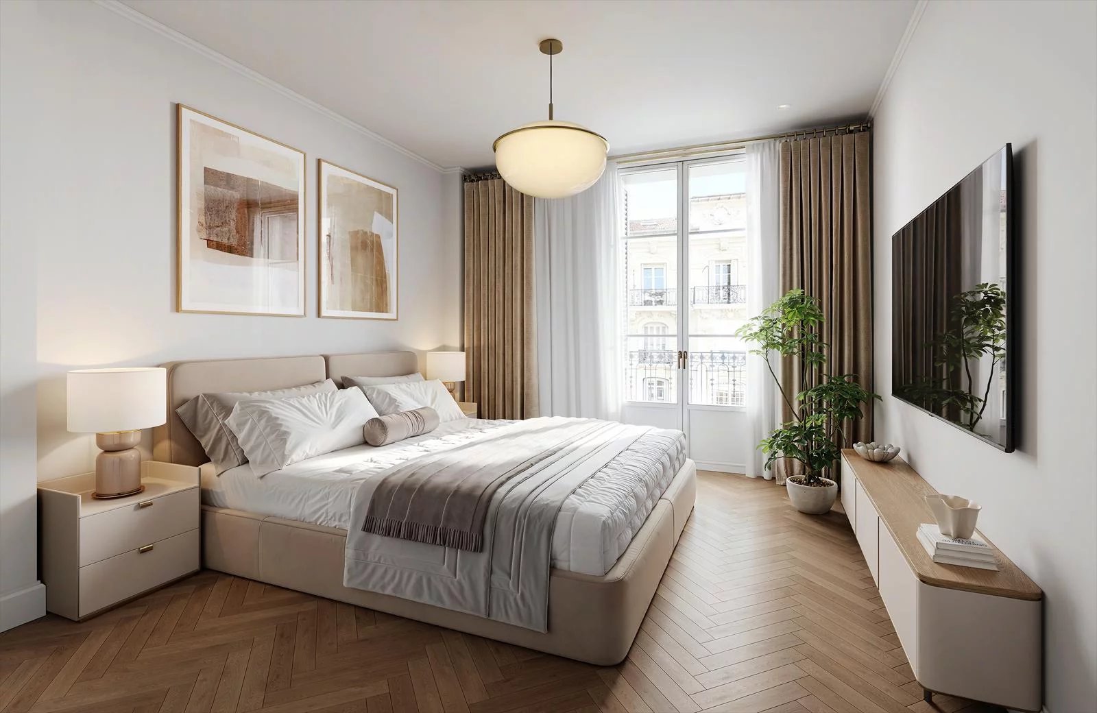 Splendide  appartement 3 pièces – Nice, rue Verdi