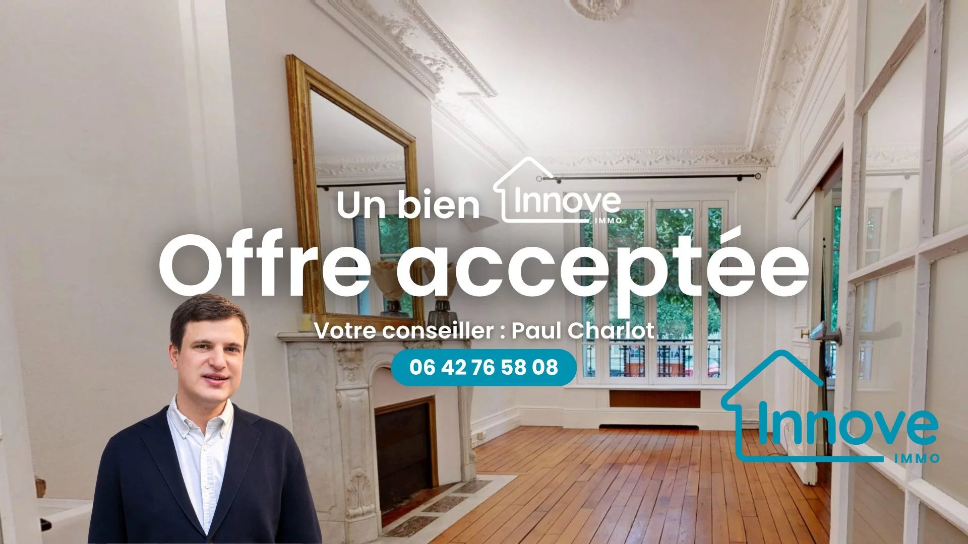 Appartement T2 - RDC surélevé- Bd de la Reine