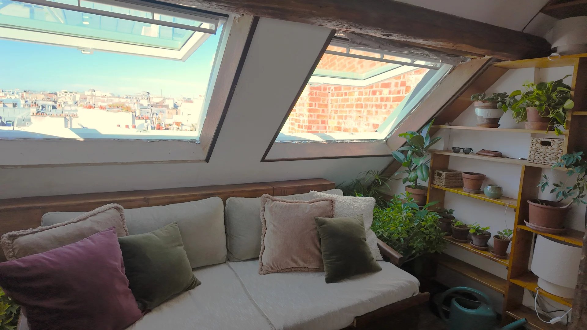 Rooftop - 3 Pièces Quartier Montorgueil - Vue et Calme