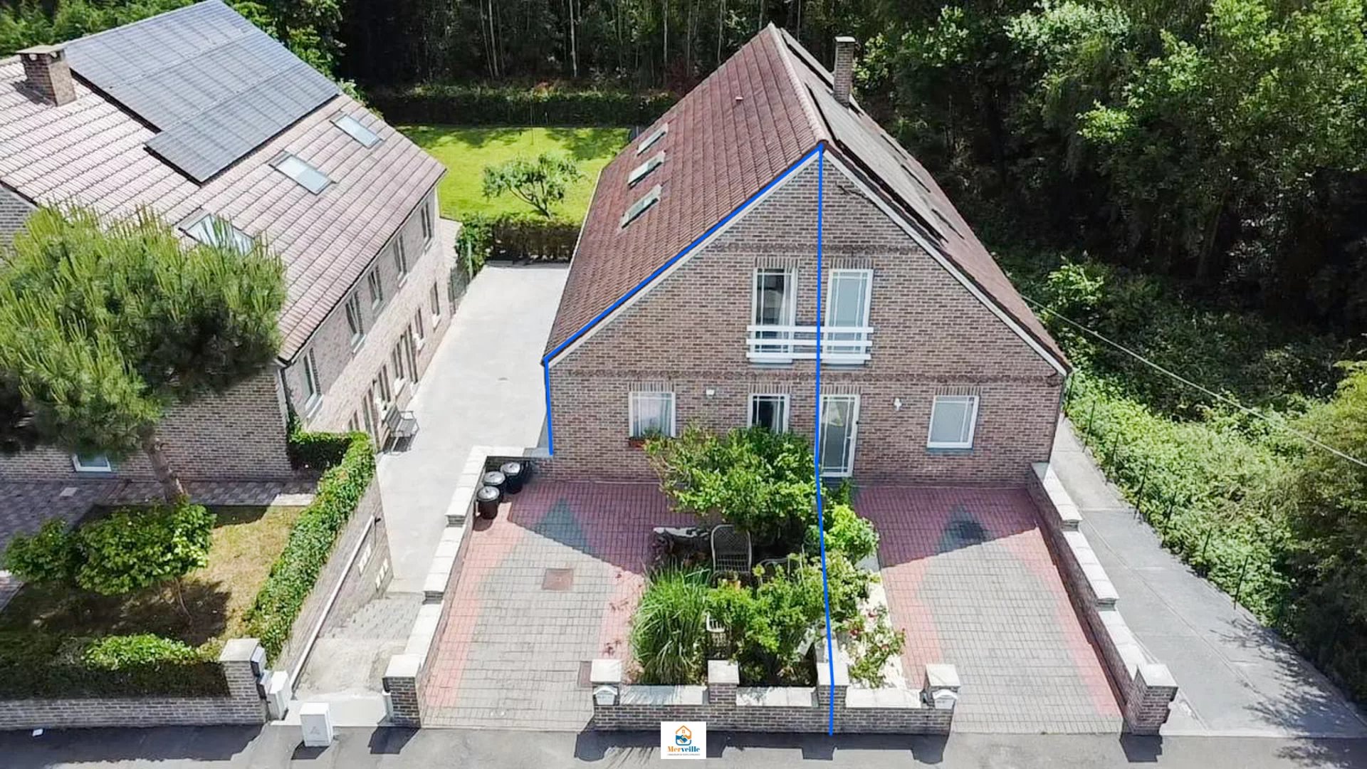 Superbe duplex 3 chambres avec jardin à vendre