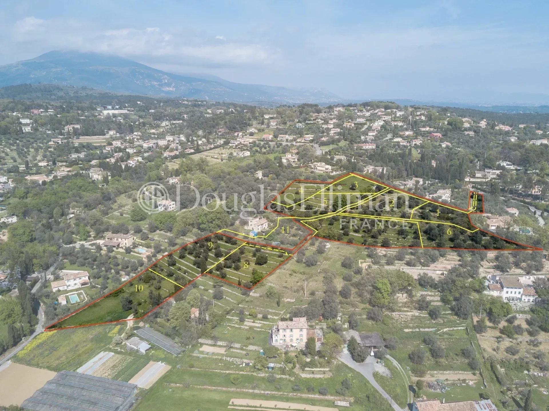 OPIO – Dans un Domaine privé sur la colline – Lot n°1 - Image nᵒ2