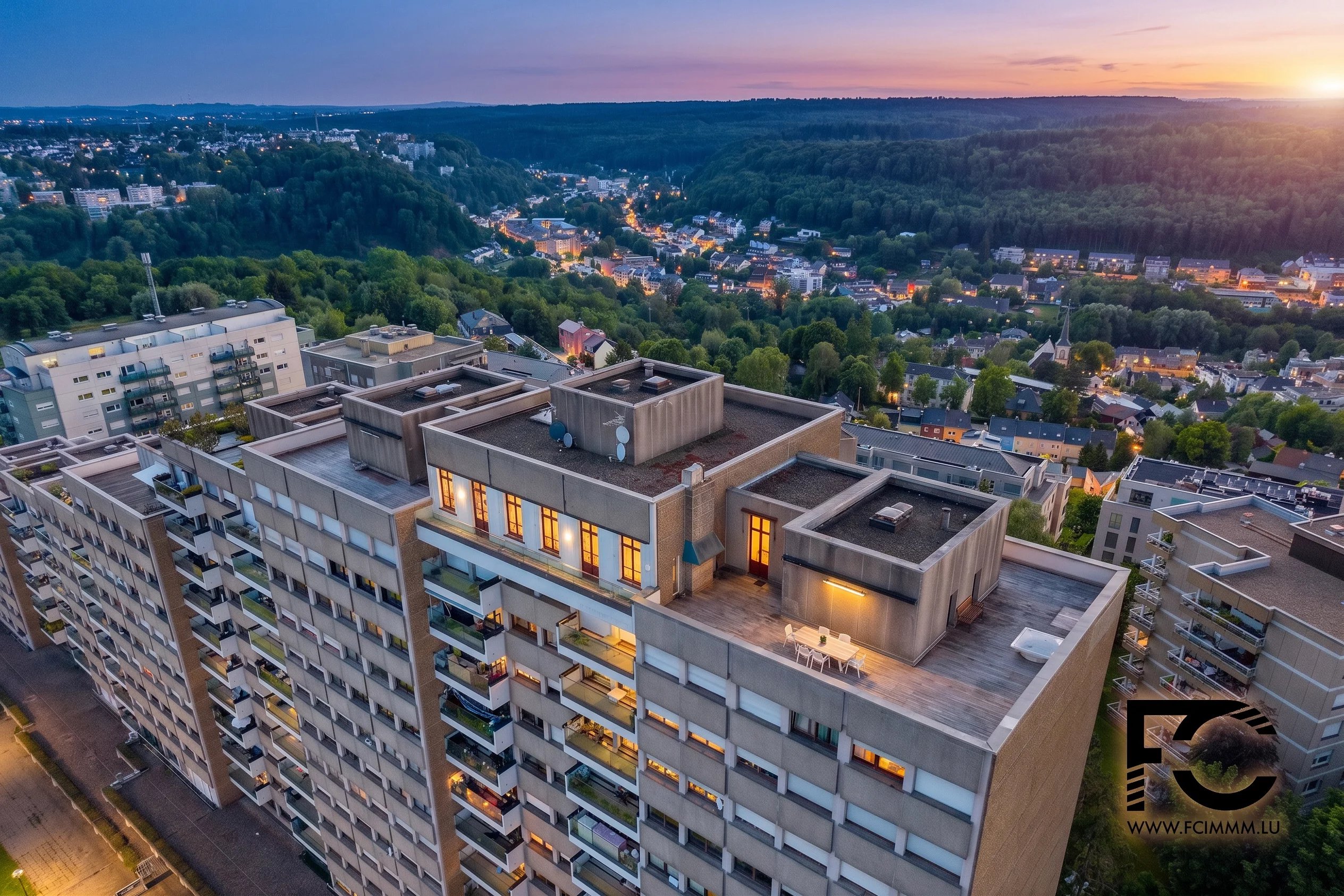 Sale Penthouse Luxembourg Kirchberg