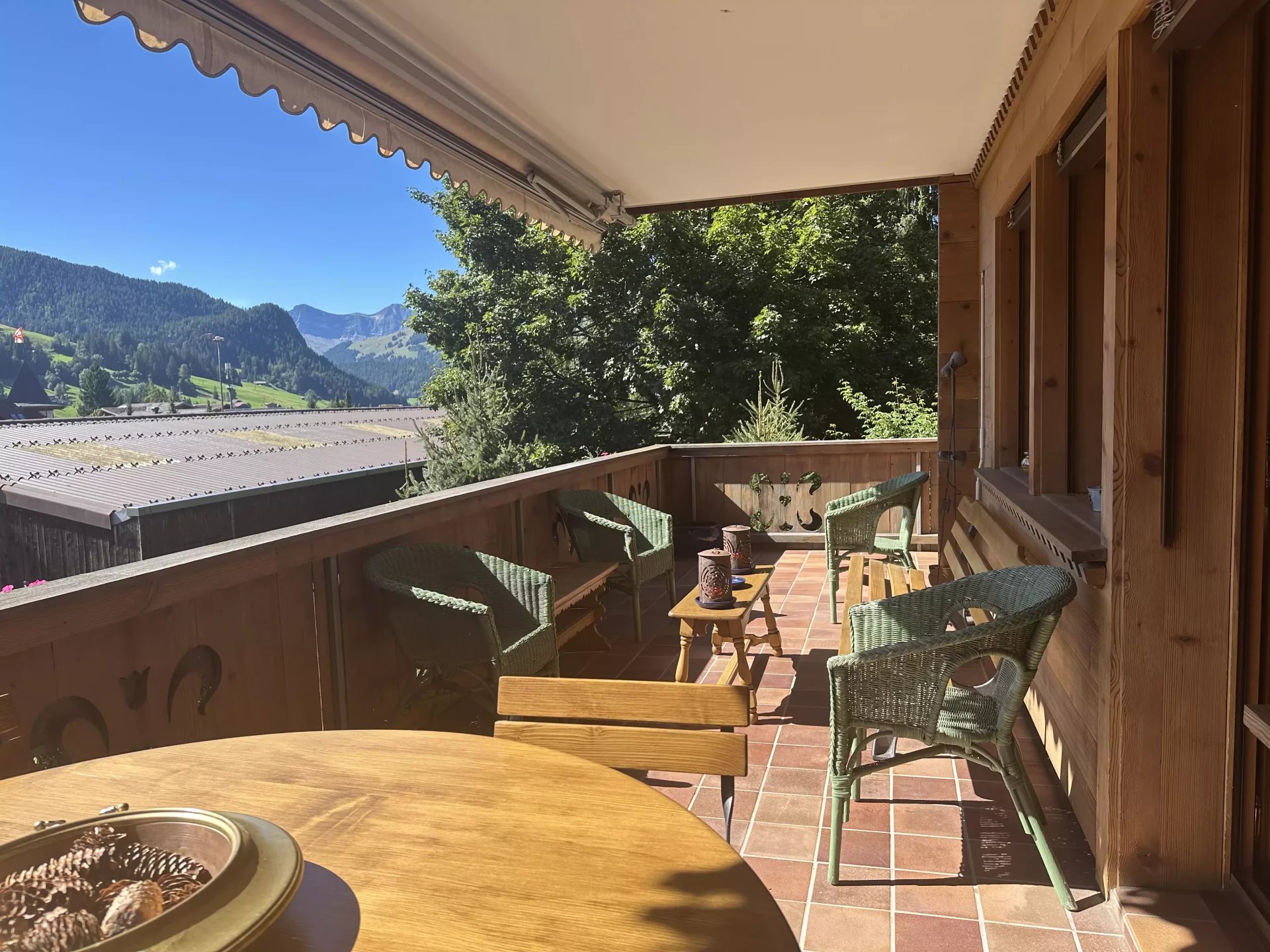 Appartement traditionnel dans le centre de Gstaad