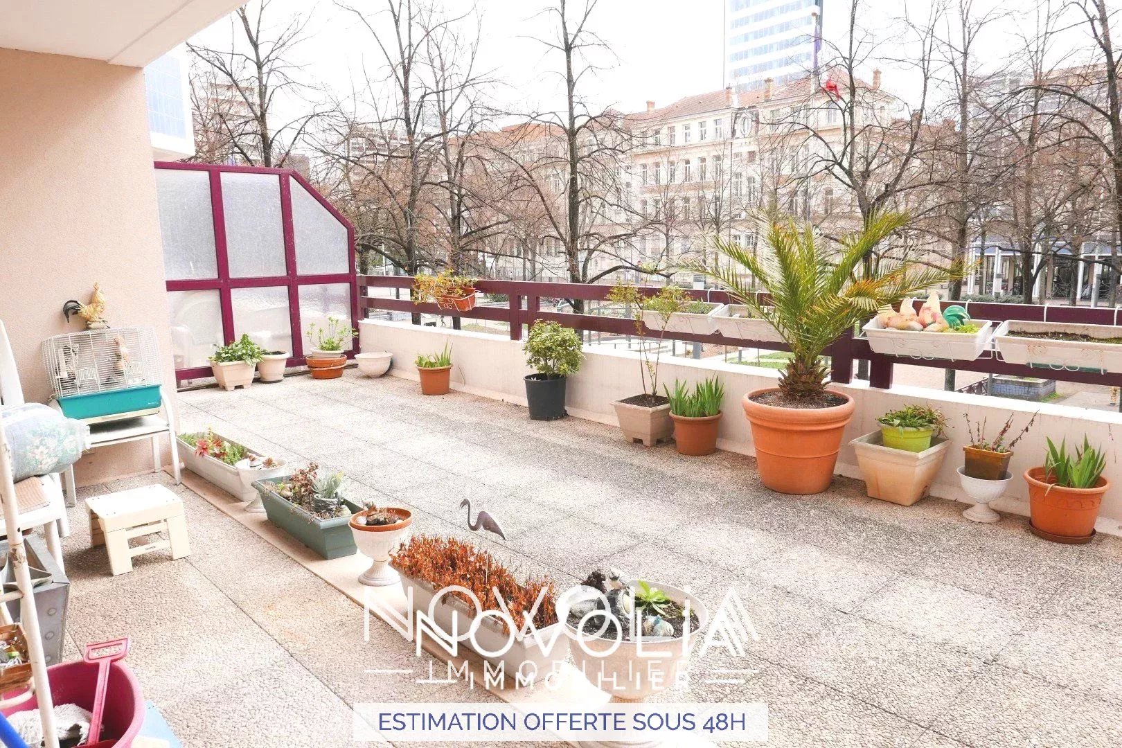Achat Appartement Surface de 56.78 m/ Total carrez : 56 m, 2 pices, Lyon 6me (69006)