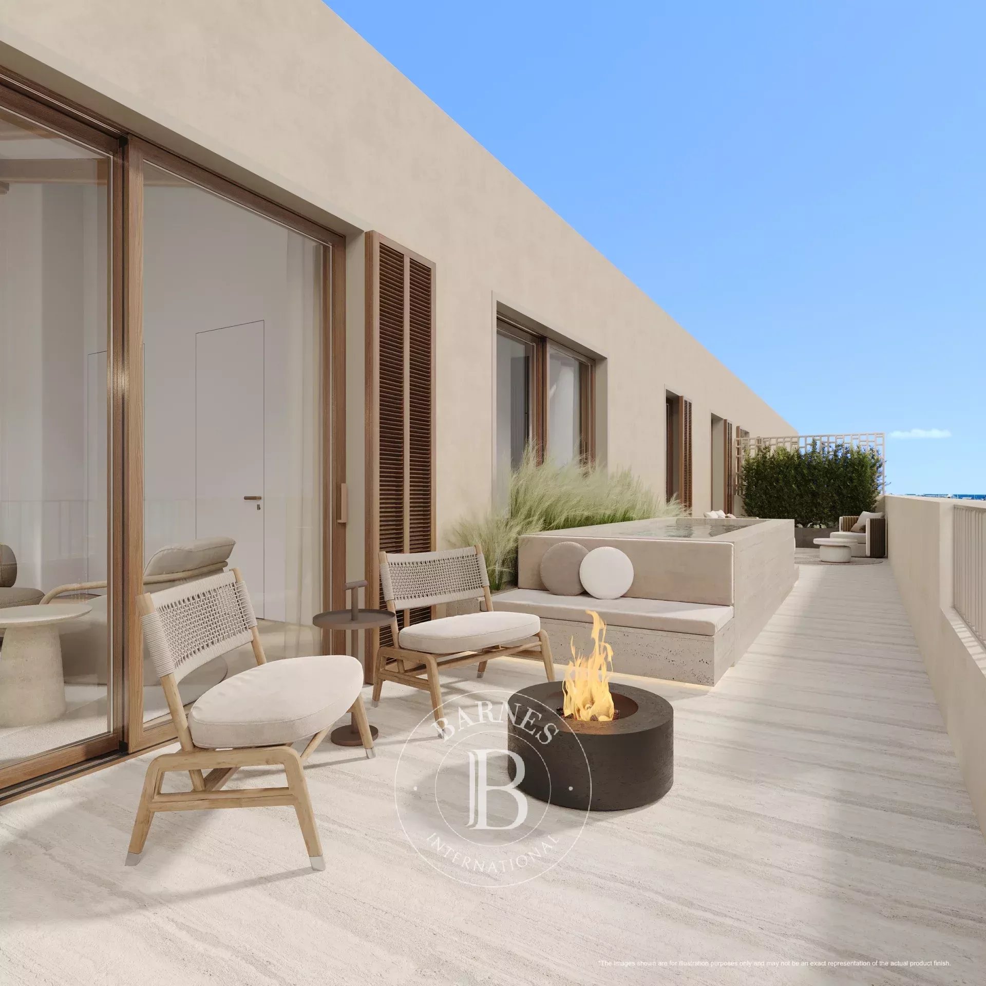 Dachgeschosswohnung mit Panoramablick auf den Hafen in Santa Catalina Palma