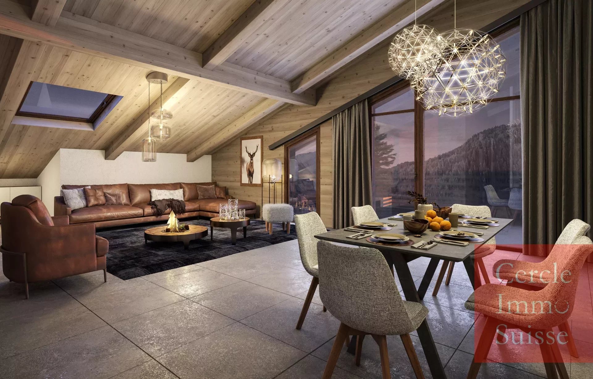 Appartements neufs T2 T3 T4 T5 en vente à CHATEL avec liaison stations portes du soleil - Photo 2
